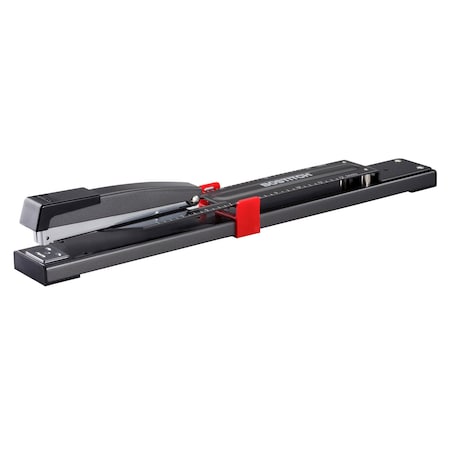 Bostitch Long Reach Stapler, 20 Sheets, Black B440LR